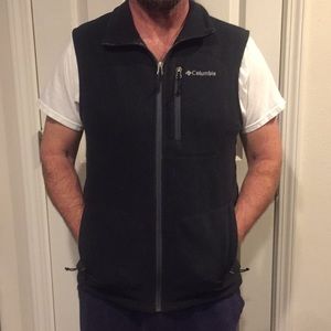 Columbia Fleece Vest - Men’s Sm